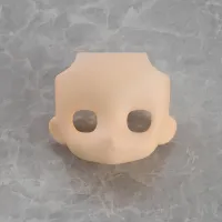 GOOD SMILE COMPANY Nendoroid Doll Customizable Face Plate - Narrowed Eyes: Without Makeup (Almond Milk) - Figure Accessories - photo 1