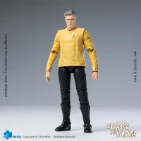 HIYA TOYS Exquisite Mini Series 4 inch STAR TREK STRANGE NEW WORLDS Pike - Star Trek - photo 3