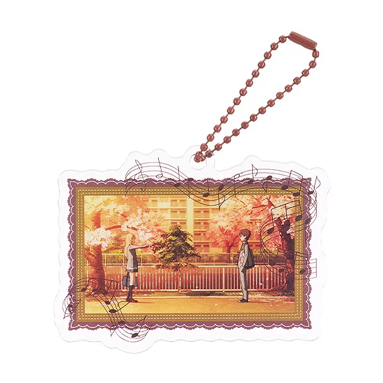 Good Smile Arts Shanghai Your Lie in April Anime Scene Acrylic Keychain B - Your Lie in April