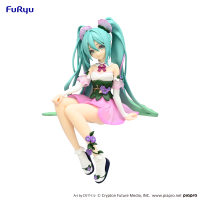 Hatsune Miku　Noodle Stopper Figure -Flower Fairy Morning Glory Pink Color ver.- 1