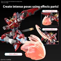 BANDAI HOBBY HG 1/144 SHIN BURNING GUNDAM - Gundam Build Fighters / Try - photo 6