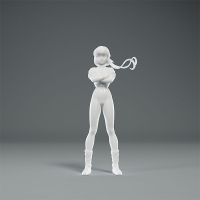 PLAMAX MF-81 minimum factory Noriko Takaya with Gunbuster: Effect Color Ver. 6