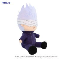 Jujutsu Kaisen 0: The Movie　KYURUMARU Big Plush Toy-Satoru Gojo- 8