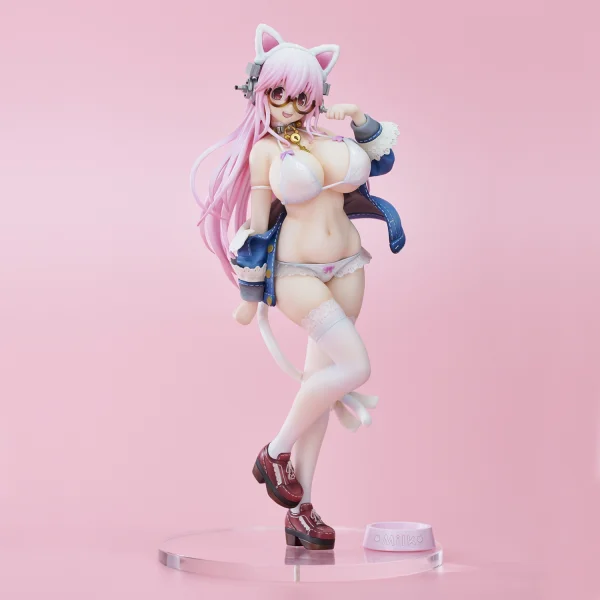 Union Creative Nitroplus Super Sonico (White Cat Ver.) Figure (2nd Reissue) - SUPER SONICO