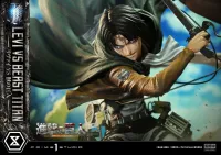 Prime 1 Studio Ultimate Premium Masterline  TV animation Attack On Titan  Levi versus Beast Titan - Attack on Titan - photo 18
