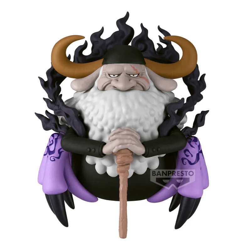 BANDAI St. Jaygarcia Saturn "One Piece", Banpresto Mega World Collectable Figure - ONE PIECE