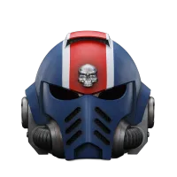 JOYTOY Ultramarines Lieutenant Titus' MKX Helmet - Warhammer 40K - photo 24