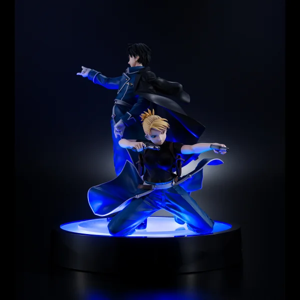 MegaHouse Precious G.E.M. FULLMETAL ALCHEMIST Roy Mustang & Liza Hawkeye(Repeat) - Fullmetal Alchemist: Brotherhood