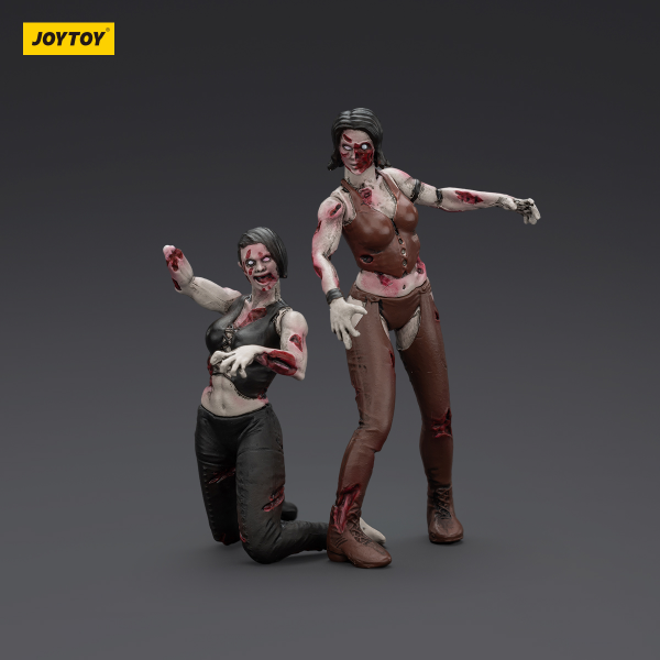 Dark Source Zombie Figure Female wrestlers