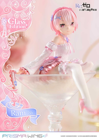 PRISMA WING Re:ZERO -Starting Life in Another World- Ram Glass Edition 1/7 Scale Pre-Painted Figure 3