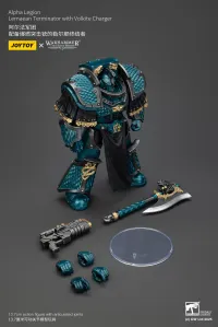 JOYTOY Alpha Legion Lernaean Terminator with Volkite Charger - Warhammer 40K - photo 5