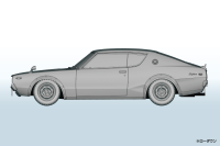 1/32 NISSAN C110 SKYLINE GT-R(SILVER) 6