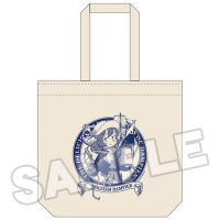Canvas Zipped Pocket Tote With Original Illustration 2