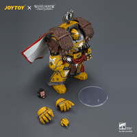 Imperial Fists Lord Castellan Evander Garrius, The Tyrant of Cthonia with the Subjugator and Incineratus 6