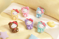 Hello Kitty Teddy Pajamas Series Plush Pendant Blind Box 1
