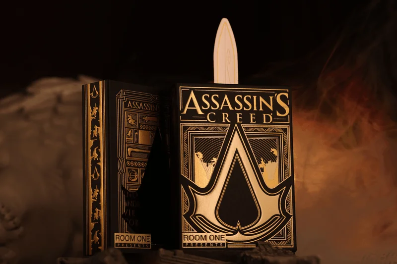 Room One Cards Assassin's Creed Legacy Ver. II Playing Cards - Onyx Hidden Blade Edition - Assassin's Creed