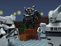 GOOD SMILE COMPANY BRICKROID AV-98 Ingram Unit 1 - Mobile Police Patlabor - photo 5