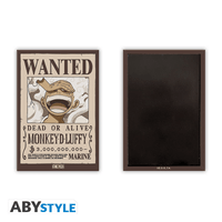 ONE PIECE - Standard Magnet - Wanted Luffy x4 4