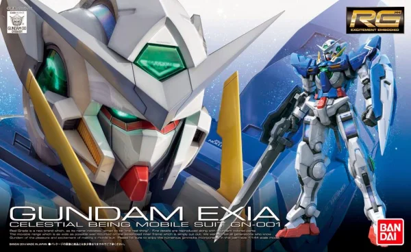 BANDAI HOBBY RG 1/144 #15 GUNDAM EXIA - Mobile Suit Gundam 00