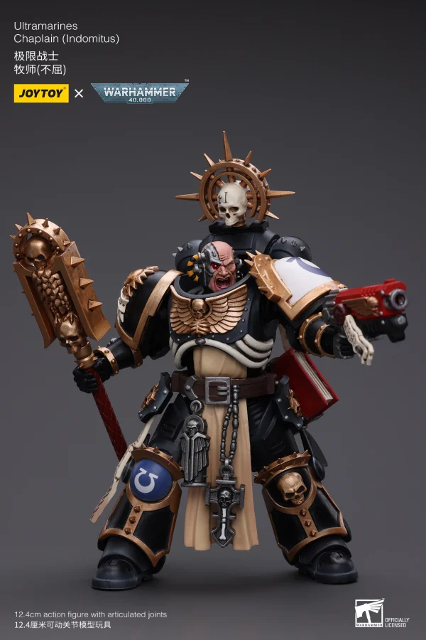 JOYTOY Ultramarines Chaplain(Indomitus) - Warhammer 40K