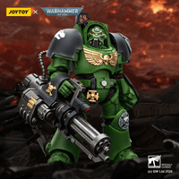Salamanders Terminator 3 with Power Fist and Assault Cannon 11