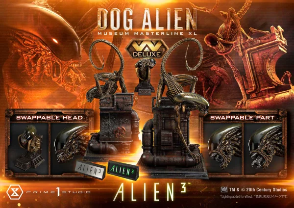 Prime 1 Studio Museum Masterline XL Alien 3 (Film) Dog Alien Deluxe Version - Alien (Movie Franchise)