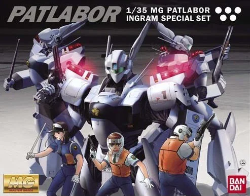 BANDAI HOBBY MG INGRAM SPECIAL SET - Mobile Police Patlabor
