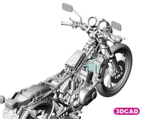 Hasegawa [BK13] 1:12 Yamaha RZ250 (4L3) (1980) - Scale Kits - photo 14