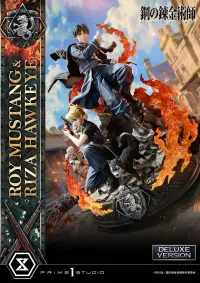 Prime 1 Studio Concept Masterline Fullmetal Alchemist Roy Mustang & Riza Hawkeye DX Bonus Version - Fullmetal Alchemist: Brotherhood - photo 65