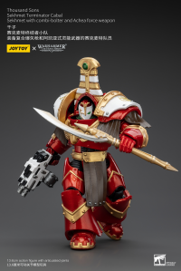 Thousand Sons Sekhmet Terminator Cabal Sekhmet With Combi-Bolter And Achea Force Weapon 3
