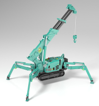 MODEROID MAEDA SEISAKUSHO Spider Crane (Green)(re-run) 6
