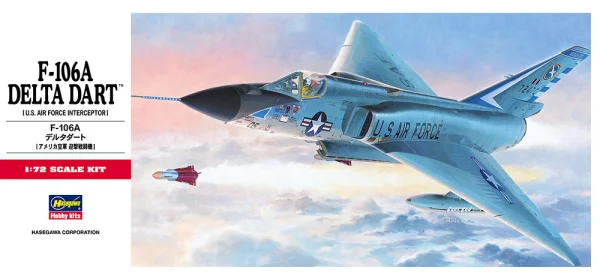 Hasegawa [C11] 1:72 F-106A DELTA DART - Scale Kits