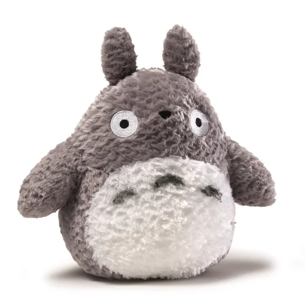 Sun Arrow 9" Grey Fluffy Medium Totoro Plush "My Neighbor Totoro" - Studio Ghibli