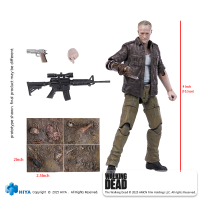 Exquisite Mini Series 1/18 Scale 4 Inch The Walking Dead Merle Action Figure 5