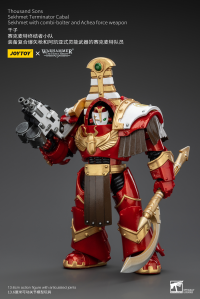 Thousand Sons Sekhmet Terminator Cabal Sekhmet With Combi-Bolter And Achea Force Weapon 7