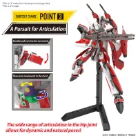 BANDAI HOBBY HG 1/100 YF-29 DURANDAL VALKYRIE (ALTO SAOTOME USE) - Macross - photo 4