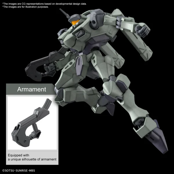 BANDAI HOBBY HG 1/144 ZOWORT - Mobile Suit Gundam: The Witch from Mercury