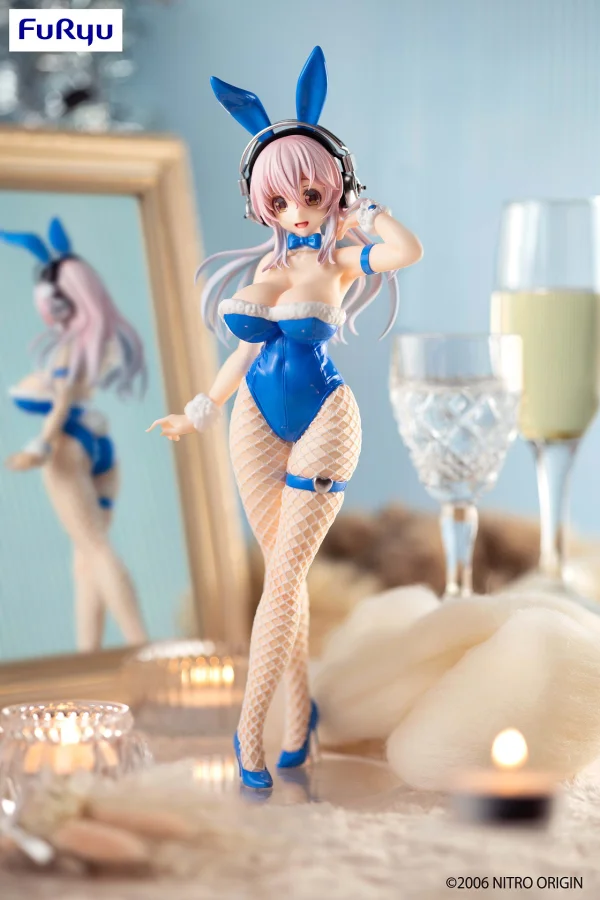 FuRyu SUPER SONICO BiCute Bunnies Figure-SUPER SONICO・Blue Rabbit ver.- - SUPER SONICO
