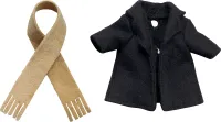GOOD SMILE COMPANY Nendoroid Doll Coat & Scarf (Black) - Figure Accessories - photo 2