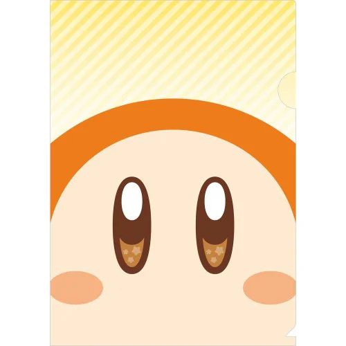 ENSKY KIRBY clear file Pupupu face /(2) Waddle Dee - Kirby