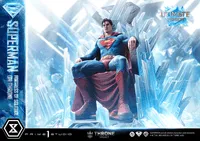 Prime 1 Studio Throne Legacy Superman (Comics) Superman Fortress of Solitude on Throne (Design by Gabriele Dell'Otto) Ultimate Bonus Version - DC Comics - photo 88