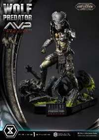 Prime 1 Studio Real Elite Masterline Aliens vs. Predator: Requiem Wolf Predator DX Bonus Version - Alien (Movie Franchise) - photo 56