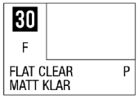 Mr Color Spray - S30 Flat Clear (Flat/Primary) 1