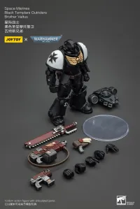 JOYTOY Space Marines Black Templars Outriders Brother Valtus - Warhammer 40K - photo 6