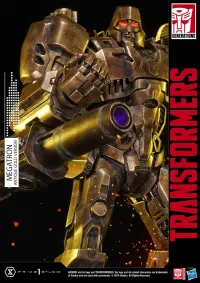 Prime 1 Studio Premium Masterline Transformers: Generation 1 Megatron Antique Gold Version - Transformers - photo 3