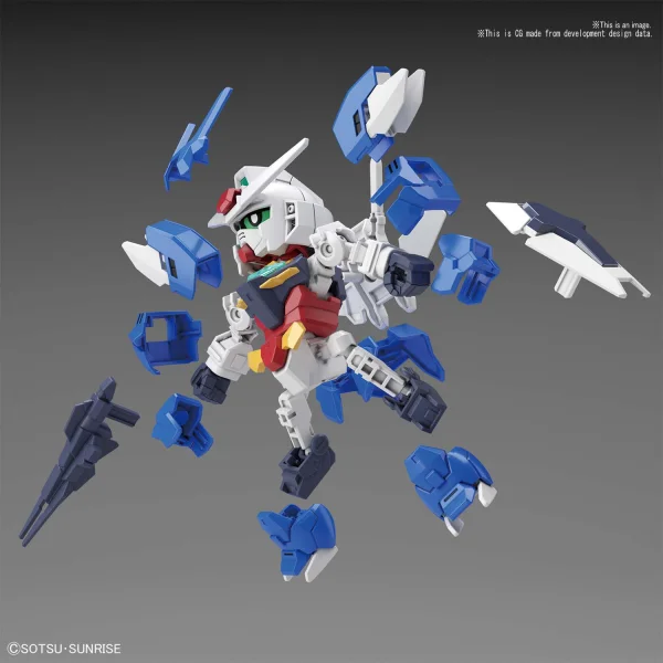 BANDAI HOBBY SD GUNDAM CROSS SILHOUETTE EARTHREE GUNDAM - SD BB
