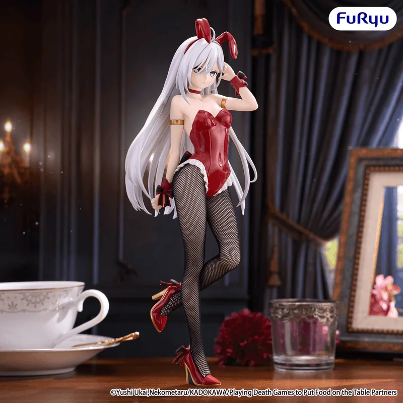 FuRyu Playing Death Games to Put Food on the Table BiCute Bunnies Figure -Yuki- - Playing Death Games to Put Food on the Table