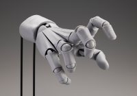 ARTIST SUPPORT ITEM HAND MODEL MEN’S/R -GRAY- 11