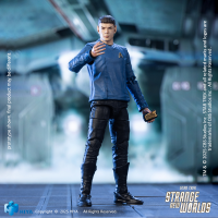 Exquisite Mini Series 1/18 Scale 4 Inch STAR TREK Strange New Worlds Spock Action Figure 7