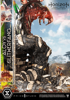 Ultimate Diorama Masterline Horizon Forbidden West Aloy vs. The Slitherfang Bonus Version  			 7